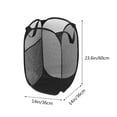 thumbnail image 2 of OUNONA  Folding Laundry Basket Exquisite Detail Convenient, 2 of 8