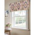 thumbnail image 6 of Boho Southwest Curtain Valances for Windows, Vintage Country Ethnic Nation Motifs Kitchen Valance Window Treatment, Light Filtering Block Curtains for Bathroom/Bedroom/Living Room 42'' x 12'', 6 of 9