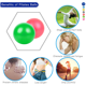 thumbnail image 4 of Pelota deportiva pequeña, pelota pequeña de Pilates, ventilador estable, pelota de yoga, adecuada para hacer ejercicio físico Adepaton Yoga y Pilates, 4 of 5
