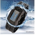 thumbnail image 4 of Reloj electrónico LED reloj binario para hombres y mujeres estudiantes reloj electrónico simple para parejas, 4 of 4