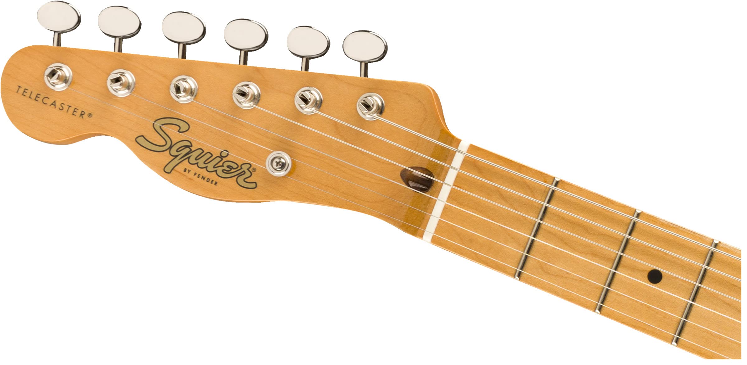 Fender Squier Classic Vibe '50s Telecaster, Left Handed - Butterscotch Blonde Bundle with Gig Bag, Instrument Cable, Tuner, Strap, Strings, Picks, and Austin Bazaar Instructional DVD