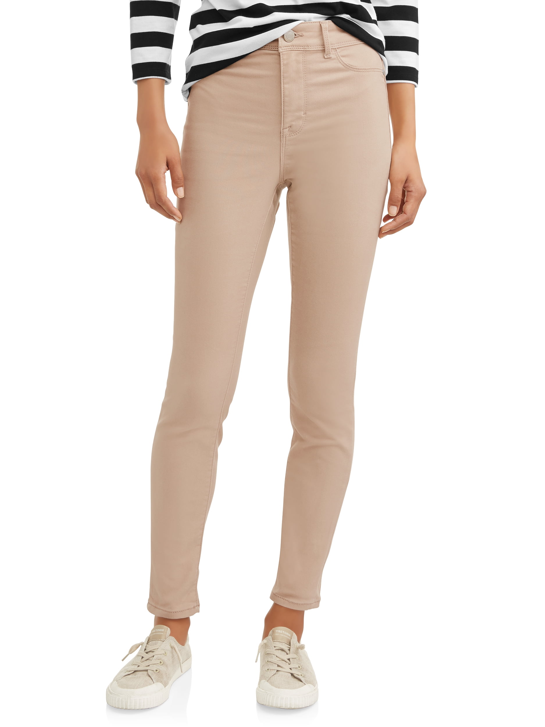 time and tru high rise jeggings