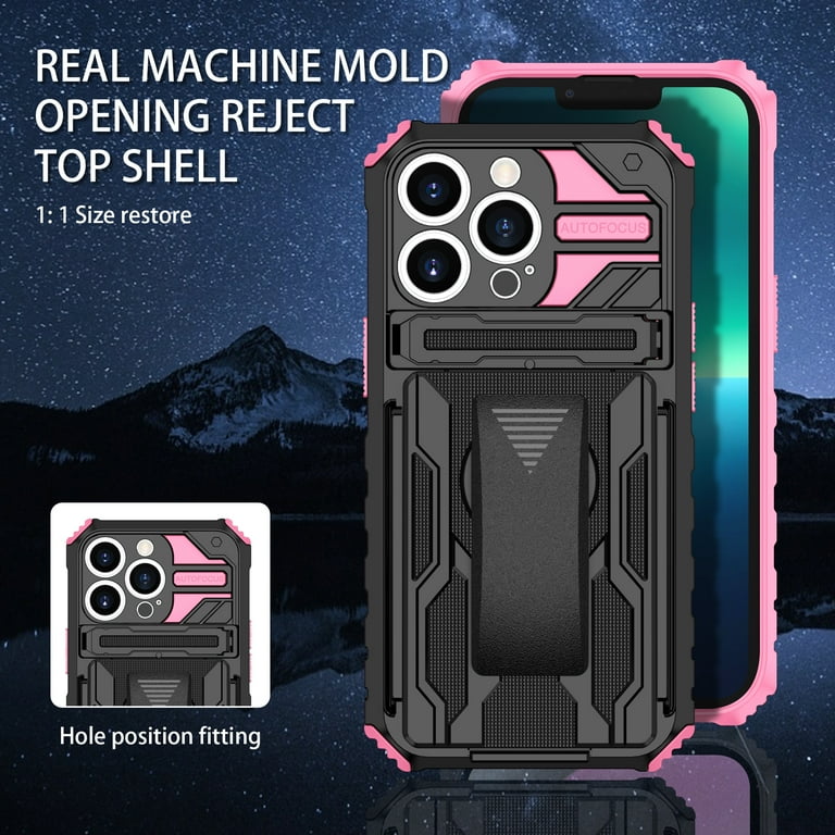 for iPhone 12 Pro Max Case Heavy Duty Phone Holster with Belt