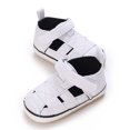 thumbnail image 7 of MEZZALL Summer Children Shoes Girls Boys Sandals Hollow Upper Design Breathable Comfortable Hook Loop Easy To Wear Leisure Footwear, White, 0-6 Months, 7 of 7