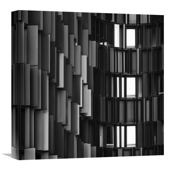 Global Gallery Gabriele Cavazzini,'Grays Break Up' Stretched Canvas Artwork