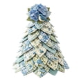 thumbnail image 2 of Tabletop Christmas Tree Handmade Patchwork Floral Christmas Decorations for Home Crafted with Premium Christmas Fabric Bird and Floral Decorations Holiday Display Perfect for, 2 of 6