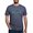 Heather Navy, variant on - Hackers Club Logo Men's Deluxe T Shirt - Mens Tri-blend T-Shirt