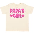 thumbnail image 3 of Inktastic Papa's Girl Girls Toddler T-Shirt, 3 of 5