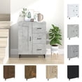 thumbnail image 4 of vidaXL Sideboard Black 27.4"x13.4"x35.4" Engineered Wood, 4 of 6