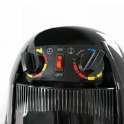 OriaII Salon Hair Dryer Professional Adjustable Height Salon Hair Styling Equipment, 1000W Black