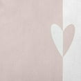 thumbnail image 2 of 20" x 14" Simply Daisy Modern Heart Polyester Accent Pillow, Pale Pink Qty 1, 2 of 3