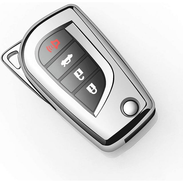 Tukellen for Toyota Key Fob Cover,Special Soft TPU Key Case Cover Protector
