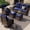 Brown & Navy Blue, variant on Poteban Outdoor Cushions for Patio Furniture Replacement, Waterproof Patio Furniture Cushions, Deep Seat Patio Cushions, Patio Seat Cushions for Outdoor Sectional (Navy Blue)