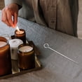 thumbnail image 3 of 10pcs Wick Support Wick Holder Pins Diy Candle Making Tools Metal Centering Devices Alignment Pin Candle Making Accessories, 3 of 8