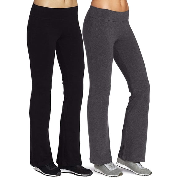 Wide Leg Leggings for Women High Waisted Seamless Flared Workout Pants Casual Yoga Pants Flare Leggings Bell Bottom for Workout Running Athletic Activewear