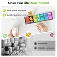 thumbnail image 6 of Extra Large Pill Organizer 2 Times a Day, 7 Day XL Pill Box AM PM ,Weekly Pill Case Twice a Day, Oversized Daily Medicine Container for Vitamins, 6 of 6