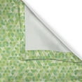 thumbnail image 5 of Ambesonne Lime Green Grommet Curtain, Triangles Pyramids, 50" x 96", Pale and Fern Green, 5 of 6