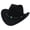 Black, variant on Cowboy Hats for Women,Boho Chic Jazz Cap,All-Gender Versatile Boys Cowboy Hat,Camel