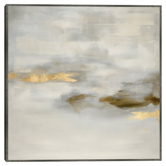 Ethereal with Brown by Rachel Springer Framed Canvas Art Print