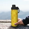 thumbnail image 7 of Lsque nachos cracker Pattern Water Bottle,18oz Sports Insulated Kettle for Cycling Gym Basketball Outdoor, Suitable as a Present, 7 of 7