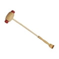 thumbnail image 4 of TOOYFUL Massage Hammer Tickle Back Muscle Stick Back Tickle Wooden Knock Hammer Body Massage Tool for Office Home Household Elderly, 4 of 7