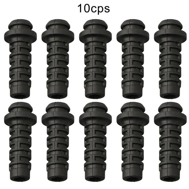 10Pcs 3/4/5Mm Cable Gland Connector Rubber Strain Relief Cord Boot Wire Sleeve
