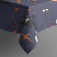 thumbnail image 2 of Pumpkin Ghost Halloween Pattern Rectangle Tablecloth 60"x120",Waterproof Polyester Rectangle Table Cloth, Wipeable Spillproof Polyester Tablecloth for Dining, Camping, Indoor and Outdoor, 2 of 6