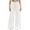 White, variant on WIZUTIZ Linen Pants Women Wide Leg Yoga Pants Loose Sweatpants Womens Fashion Trousers Solid Straight Pants