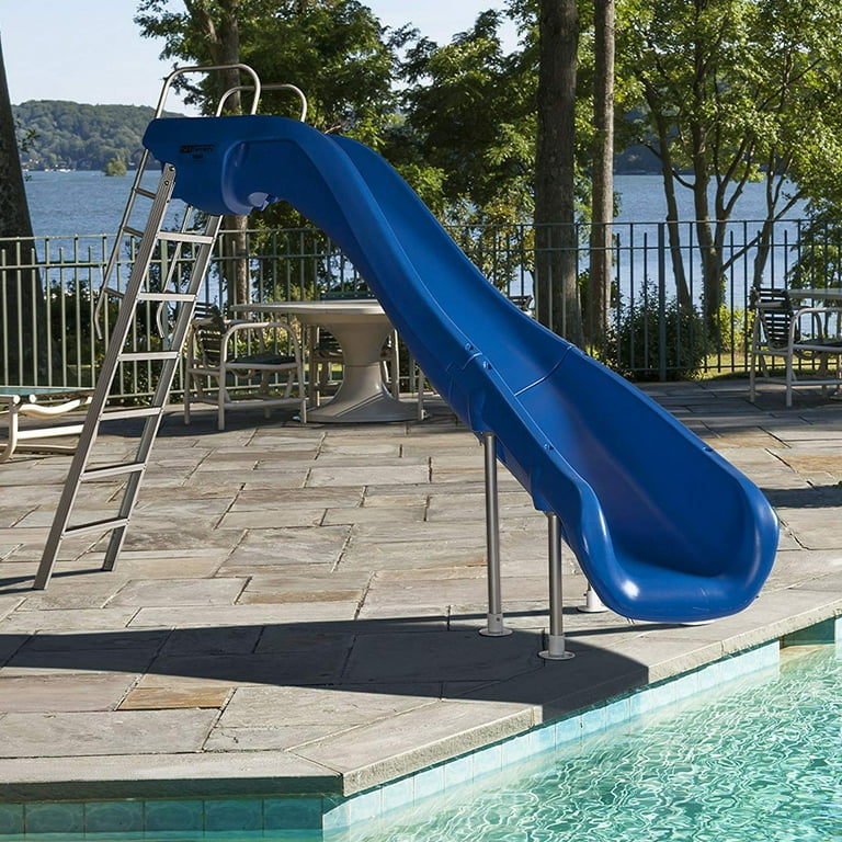 Free Shipping! S.R.Smith Rogue 2 White Pool Slide, Right