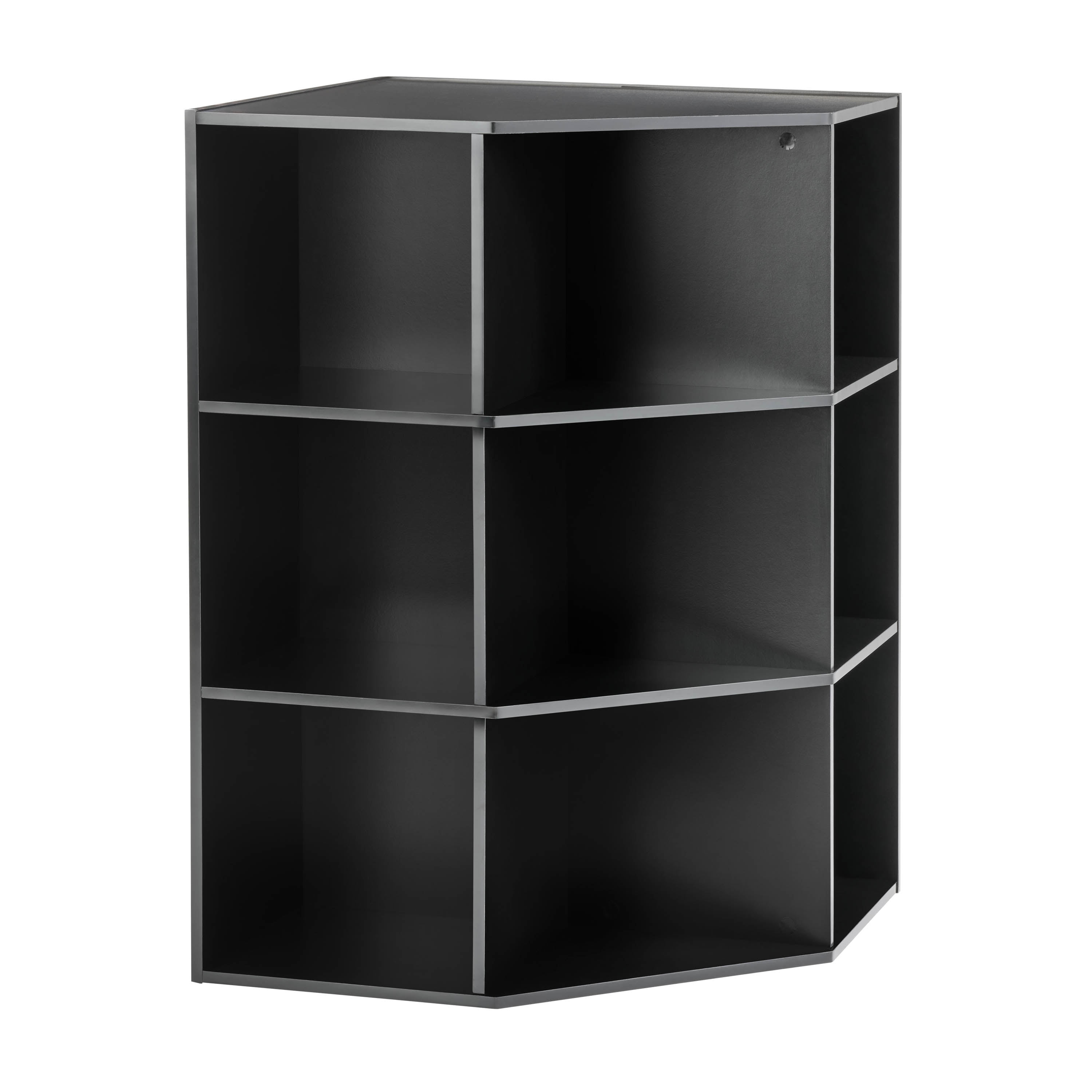 Mainstays Corner Cube Storage Organizer, Black