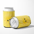 thumbnail image 5 of Sunshine Sun Face on Stripes Can or Bottle Hugger, 5 of 5