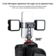 thumbnail image 3 of Adaptador de montaje en trípode para teléfono inteligente con zapata fría, rotación de 360  degree, accesorio de rosca universal de 1/4 pulgadas, tamaño, 3 of 9