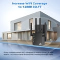 thumbnail image 5 of GJX 2026 New Wifi Extender with 4 Antennas 1200Mbps-Dual Band 5Ghz/2.4Ghz,Wifi Extender Signal Booster with 3 Modes Support,Wifi Repeater with 12880 Sq.Ft 105 Devices,Easy Set Up for Home, 5 of 7