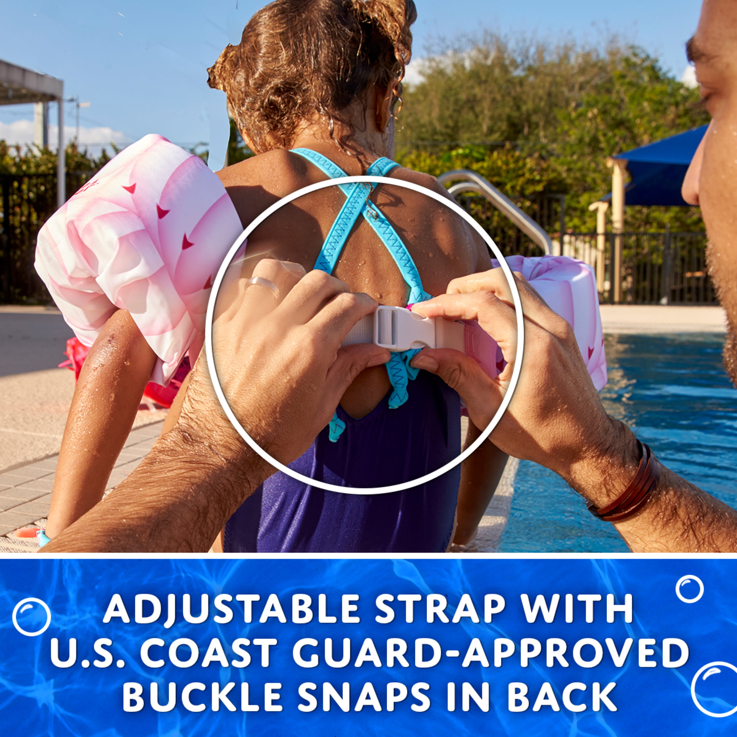 Stearns® Original Puddle Jumper® Swim Shifters® Child Life Jacket (33-55 LB), Turtle Blue