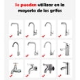 thumbnail image 3 of Adaptador De Grifo Flexible Vimi Extensor Lavaplatos Y Fregaderos, 3 of 10