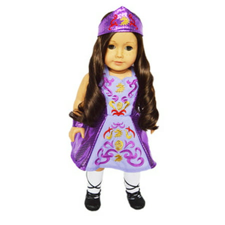 My Brittany's Lavender Irish Dance Outfit for American Girl Dolls