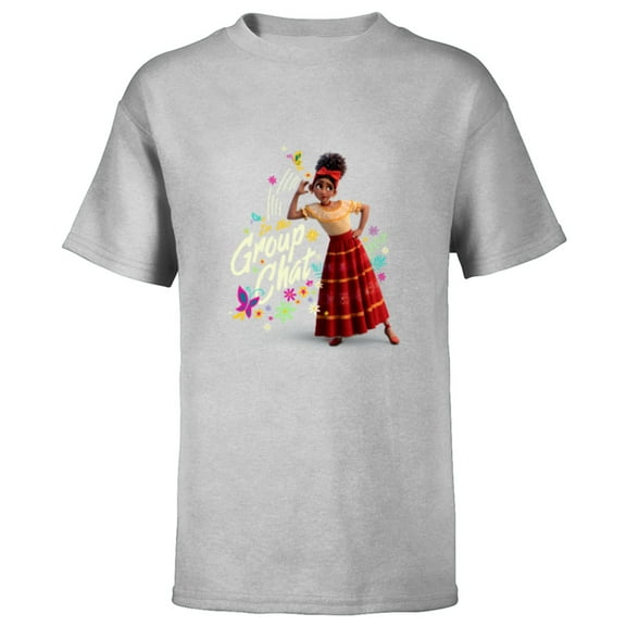 Disney Encanto Dolores - Short Sleeve T-Shirt for Kids - Customized-Athletic Heather