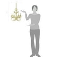 thumbnail image 2 of Baroque Chandelier Wall Art Decal, 2 of 4
