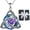 Feb, variant on Birthstone Witch Knot Necklace, Celtic Trinity Knot Pendant for Women – 12-Month Birthstone Jewelry for Daily Wear, Birthday & Gift for Her