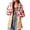RoseRed, variant on Women Y2k Print Boho Cardigan Sweaters Button Down Oversized Knitwear Coats Shawl Collar Fall Fashion Sweater