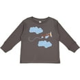 thumbnail image 3 of Inktastic Boys Airplane Pilot Boys Long Sleeve Toddler T-Shirt, 3 of 5