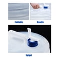 thumbnail image 2 of Large Capacity Portable Folding Water Container with Spigot Camping Water Storage Carrier Jug Collapsible Water, 2 of 8
