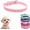 Pink, variant on Mumup Small Dog Collar for Female Dogs,Rhinestone Puppy Collar Girl Crystal Jeweled Sparkling Diamond Bling Cat Collar for XXS Xs Small Medium Large Breed Pet Kitten