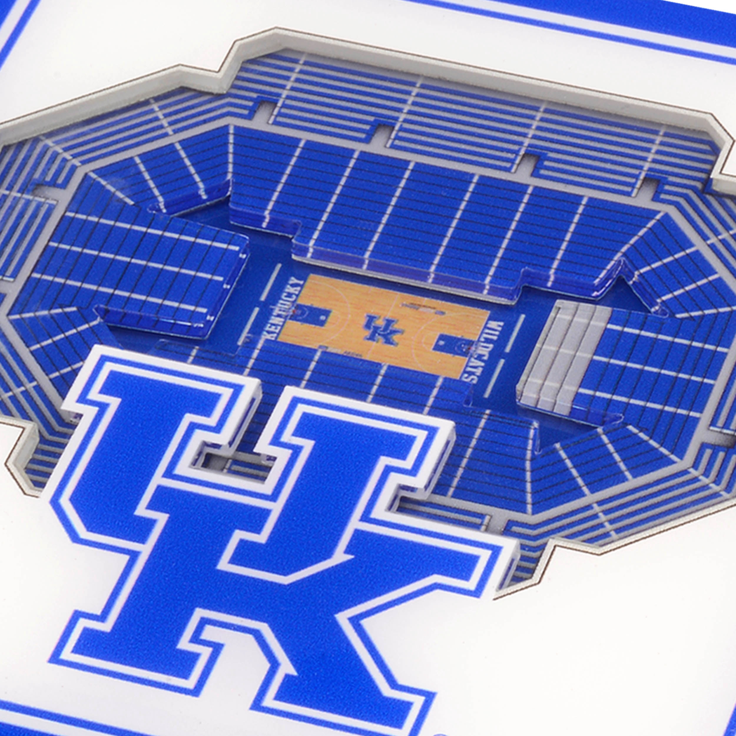 YouTheFan NCAA Kentucky Wildcats Stadiumview Cribbage
