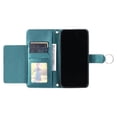 thumbnail image 4 of Funda tipo billetera GANGXUN para iPhone 16 Pro – Tapa abatible con correa para mujer, 4 of 5