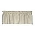 thumbnail image 3 of Curtain Chic Snapshots 58 Inches Wide x 14 Inches Long Linen and Polyester Clean & Simple Valance Curtain, Linen, 3 of 4