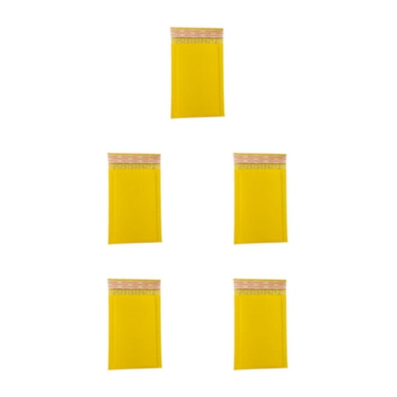 Naiovety Paquete de 30 piezas de sobres para envíos de burbujas, sobres de entrega confiable con forro de burbujas, amarillo Type2 NO2
