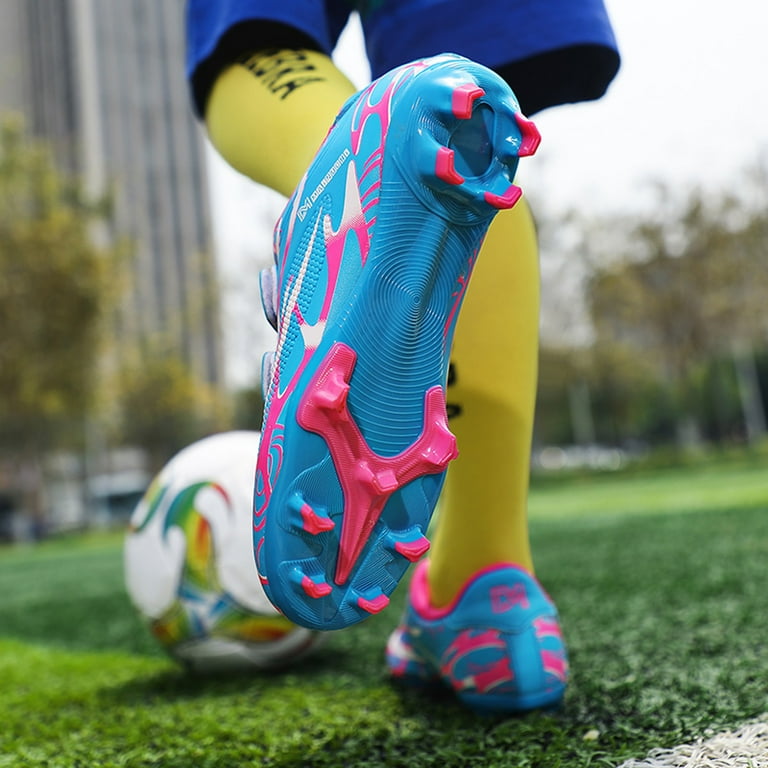 Kids pink cheap football cleats