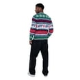 thumbnail image 4 of Jollidays Men's Mood Cow Long Sleeve Crewneck Ugly Christmas Sweater, Sizes S-2XL, 4 of 4