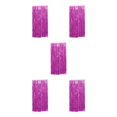 thumbnail image 1 of Youkk Coffre-Fort Ingrédients Rideau Large Feuille d'Application Fait Non Toxique Inodore Feuille Frange Rideau Partie Fond Doigt Rose 3*1M 5Set, 1 of 4